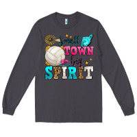 Smoke small town big spirit volleyball Long Sleeve Tee - Zillion Design Studio