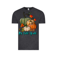Vintage Black Happy Fall Y'all Pumpkins Vintage Tee - RanaPortraitStore