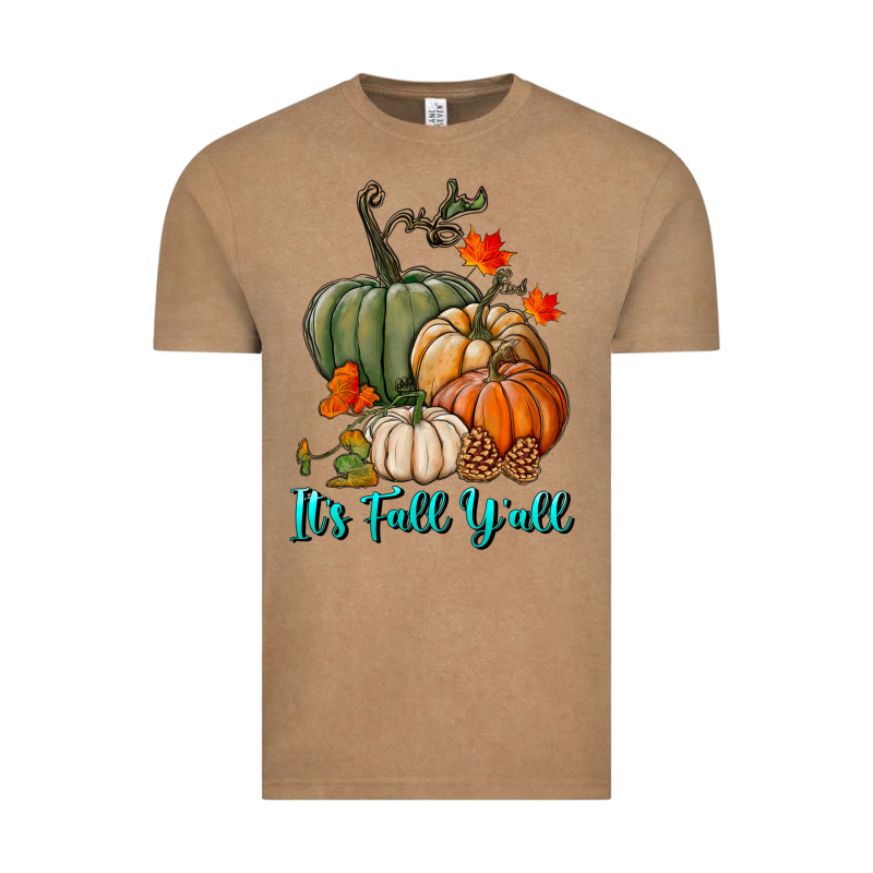 Happy Fall Y'all Pumpkins Vintage Tee by RanaPortraitStore | Teevron