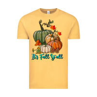 Vintage Mustard Happy Fall Y'all Pumpkins Vintage Tee - RanaPortraitStore