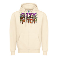 Sandshell salty witch Zipper Hoodie - RacoonDesign