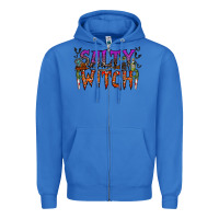 True Royal salty witch Zipper Hoodie - RacoonDesign