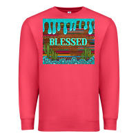 Cardinal blessed annd cactus with gemstone tumbler Premium Sweatshirt - Artiststas