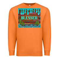 Carrot blessed annd cactus with gemstone tumbler Premium Sweatshirt - Artiststas