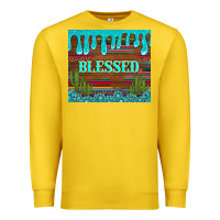 Lemon blessed annd cactus with gemstone tumbler Premium Sweatshirt - Artiststas