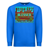 True Royal blessed annd cactus with gemstone tumbler Premium Sweatshirt - Artiststas