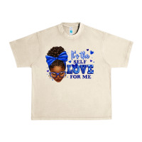 Sandshell sorority colors it's the self love for me afro wom Urban Heavy Tee - texasbilliewilder