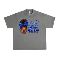 Tornado sorority colors it's the self love for me afro wom Urban Heavy Tee - texasbilliewilder