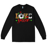 Black love soccer Long Sleeve Tee - Zillion Design Studio