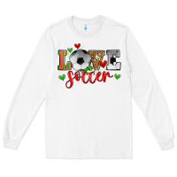 White love soccer Long Sleeve Tee - Zillion Design Studio