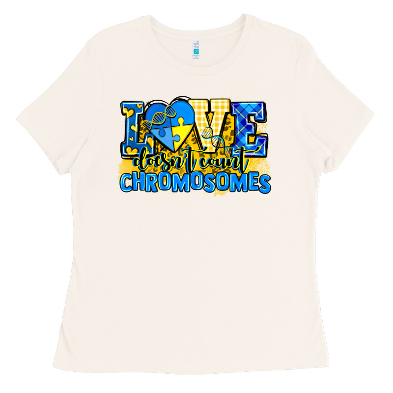 Love Doesn't Count Chromosomes Ladies Tee by AdoDesignShop | Teevron