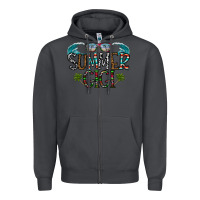 Smoke summer gigi Zipper Hoodie - CowhideDigitalArt