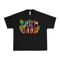 Black farm babe Urban Heavy Tee - Zillion Design Studio