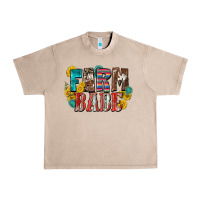 French Oak farm babe Urban Heavy Tee - Zillion Design Studio