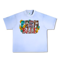 Grape Ice farm babe Urban Heavy Tee - Zillion Design Studio