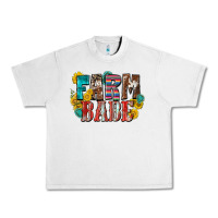 Lunar Rock farm babe Urban Heavy Tee - Zillion Design Studio