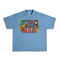 Pebble Blue farm babe Urban Heavy Tee - Zillion Design Studio