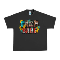 Pigment Black farm babe Urban Heavy Tee - Zillion Design Studio
