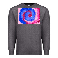 Charcoal Heather tie dye background colourful leopard 3200x2400 Premium Sweatshirt - AdoDesignShop