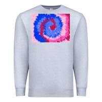 Heather Grey tie dye background colourful leopard 3200x2400 Premium Sweatshirt - AdoDesignShop