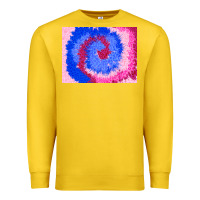 Lemon tie dye background colourful leopard 3200x2400 Premium Sweatshirt - AdoDesignShop