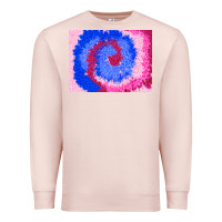 Pale Pink tie dye background colourful leopard 3200x2400 Premium Sweatshirt - AdoDesignShop