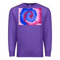 Purple tie dye background colourful leopard 3200x2400 Premium Sweatshirt - AdoDesignShop