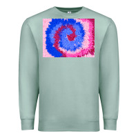 Seafoam tie dye background colourful leopard 3200x2400 Premium Sweatshirt - AdoDesignShop