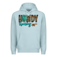 Blue Mist western howdy honey arrow gemstone Premium Hoodie - NancyCooperArtShop