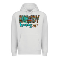 Dove Grey western howdy honey arrow gemstone Premium Hoodie - NancyCooperArtShop