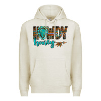 Oatmeal Heather western howdy honey arrow gemstone Premium Hoodie - NancyCooperArtShop