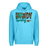 Ocean Blue western howdy honey arrow gemstone Premium Hoodie - NancyCooperArtShop