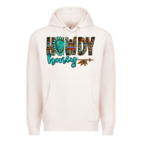 Pale Pink western howdy honey arrow gemstone Premium Hoodie - NancyCooperArtShop