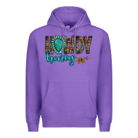 Purple western howdy honey arrow gemstone Premium Hoodie - NancyCooperArtShop