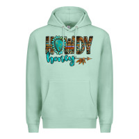 Seafoam western howdy honey arrow gemstone Premium Hoodie - NancyCooperArtShop
