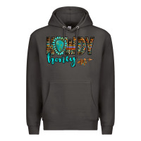 Smoke western howdy honey arrow gemstone Premium Hoodie - NancyCooperArtShop