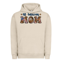Pigment French Oak All American Mom Urban Hoodie - BundleAndBundleShop