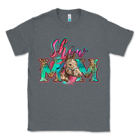 Charcoal Heather show mom horse Classic Tee - Zillion Design Studio