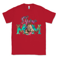 Red show mom horse Classic Tee - Zillion Design Studio
