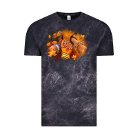Cloud Black Fall sneaker and heel afro woman Vintage Tee - RanaPortraitStore