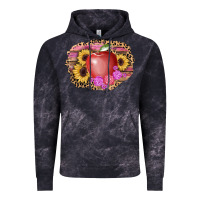 Cloud Black apple sunflower back to school background Vintage Hoodie - AdoDesignShop