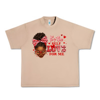 Burro sorority colors red and white it's the self love f Urban Heavy Tee - texasbilliewilder