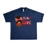 Navy sorority colors red and white it's the self love f Urban Heavy Tee - texasbilliewilder