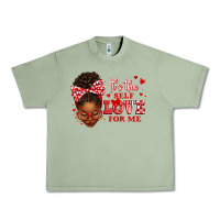Oil Green sorority colors red and white it's the self love f Urban Heavy Tee - texasbilliewilder