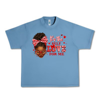 Pebble Blue sorority colors red and white it's the self love f Urban Heavy Tee - texasbilliewilder
