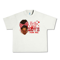 Pistachio sorority colors red and white it's the self love f Urban Heavy Tee - texasbilliewilder