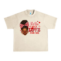 Sandshell sorority colors red and white it's the self love f Urban Heavy Tee - texasbilliewilder