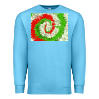 Ocean Blue tie dye background christmas 3200x2400 Premium Sweatshirt - AdoDesignShop