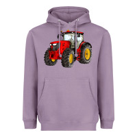 Lavender western farm tractor red Heavyweight Hoodie - Artiststas