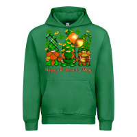 Emerald happy st. patricks day with gnomies Urban Hoodie - BundleAndBundleShop